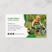 Professionele Groene Lawn Care Landscaping maaien Visitekaartje (Voorkant)
