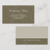 Professionele groene Visitekaartjes (Voorkant / Achterkant)