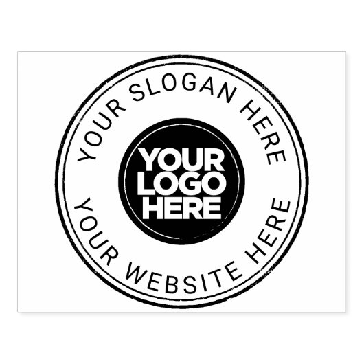 Professionele Grote Rubber Stamp met Zwarte Inkt P Rubberstempel (Afrduk)