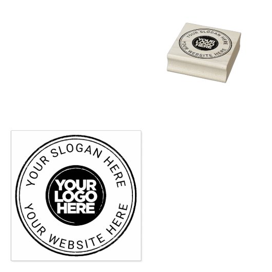 Professionele grote rubberen stempel (Gestempeld)