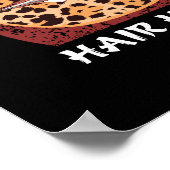 PROFESSIONELE HAARHAAR POSTER (Hoek)