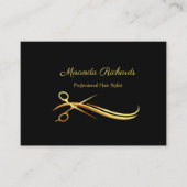 Professionele haarstijllijst visitekaartje (Voorkant)