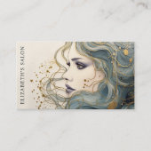 Professionele Haarstylist Beauty Salon Visitekaartje (Voorkant)