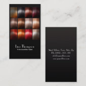 Professionele haarstylist Beauty Studio Salon-kaar Visitekaartje (Voorkant / Achterkant)