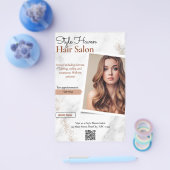 Professionele Hair Salon Services Flyer (Enkel)
