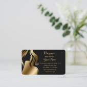 Professionele Hair Stylist Afspraak Afsprakenkaartje (Staand voorkant)