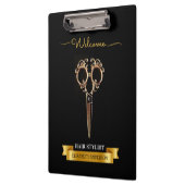 Professionele Hair Stylist Beauty Salon Klembord (Links)