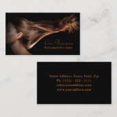 Professionele Hair Stylist Beauty Salon Model Kaar Visitekaartje (Voorkant / Achterkant)