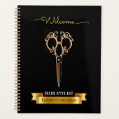 Professionele Hair Stylist Beauty Salon Planner (Voorkant)