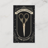 Professionele Hair Stylist Beauty Salon Visitekaartje (Voorkant)