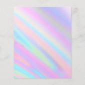 professionele hairdresser hairstylist flyer (Achterkant)