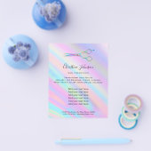 professionele hairdresser hairstylist flyer (Enkel)