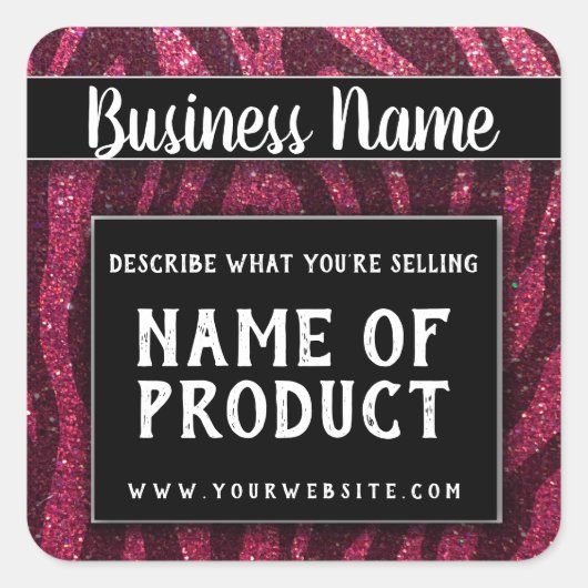 Professionele, handgemaakte labels voor bedrijfspr (Voorkant)