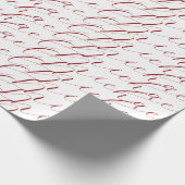 Professionele handgeschreven naam minimalistische  cadeaupapier (Hoek)