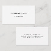 Professionele handgeschreven Vintage voor de Sjabl Visitekaartje (Voorkant / Achterkant)