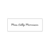 Professionele Handtekening Naam Bedrijf Zelfinktende Stempel (Design)