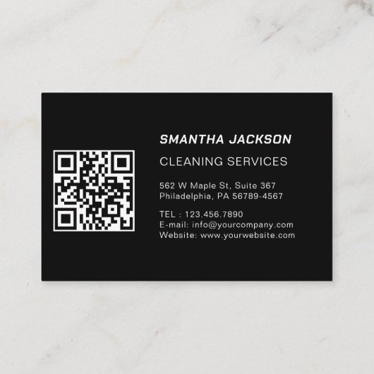 Professionele handwerktuigmachine voor de bouw visitekaartje (Achterkant)