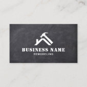 Professionele Handyman Aannemer krijtbord Visitekaartje (Voorkant)