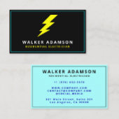 Professionele Handyman Elektricien Lightning Visitekaartje