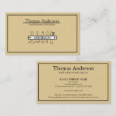 Professionele Handyman Huis Reparatie Business Cus Visitekaartje (Voorkant / Achterkant)