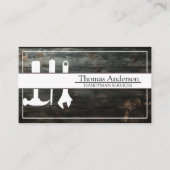 Professionele Handyman Huis Reparatie Business Cus Visitekaartje (Voorkant)