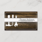 Professionele Handyman Huis Reparatie Business Cus Visitekaartje (Voorkant)
