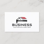 Professionele Handyman Huis Reparatie Service Plai Visitekaartje (Voorkant)