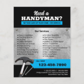 Professionele Handyman Loodgieterij & Reparatie Se Flyer (Voorkant)