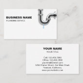Professionele Handyman loodgieterswerk waterpijp l Visitekaartje (Voorkant / Achterkant)