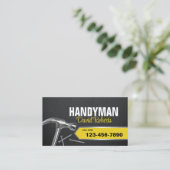 Professionele Handyman Reparatie & Onderhoud Servi Visitekaartje (Staand voorkant)