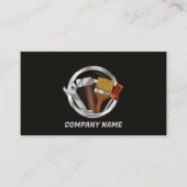 Professionele Handyman Reparatie Onderhoud Service Visitekaartje (Voorkant)