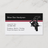 Professionele Handyman Visitekaartjes (Voorkant)