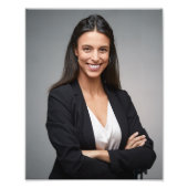 Professionele Headshot 8" x 10" Foto Afdruk (Voorkant)