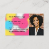 Professionele headshot - Graffiti Splash Achtergro Visitekaartje (Voorkant)