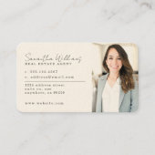 Professionele headshot onroerend goed Visitekaartj Visitekaartje (Voorkant)