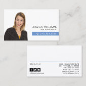 Professionele headshot visitekaartje (Voorkant / Achterkant)