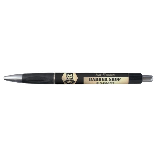 Professionele herenkapper zwart&Goud Pen (Voorkant)