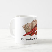 Professionele Hermit Crab Coffe Tea Mok Cup (Voorkant links)