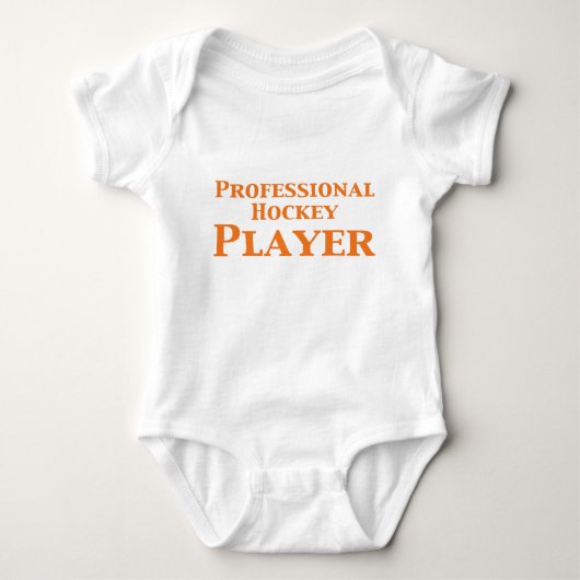 Professionele Hockey Player-cadeaus Romper (Voorkant)