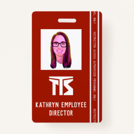 Professionele Hoge Risico Bouw Badge