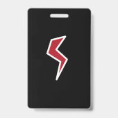 Professionele Hoge Risico Bouw Badge (Achterkant)