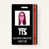 Professionele Hoge Risico Bouw Badge (Voorkant)