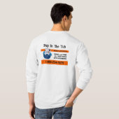 Professionele Hond Grooming Service T-shirt (Achterkant volledig)