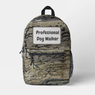 Professionele honden uitlater rugzak rustieke patr
