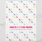 Professionele Hondentrainer Flyer Great Dane  (Voorkant)