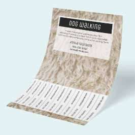 Professionele Hondenuitlaat Flyers Minimaal Huisdi