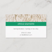 Professionele Hondenuitlaatservice Visitekaartjes (Achterkant)