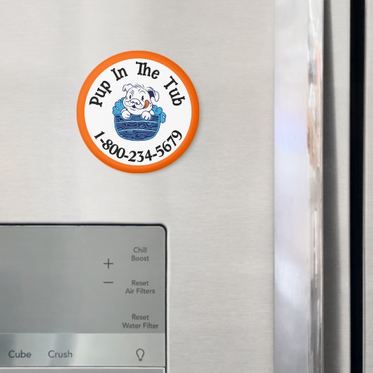 Professionele hondenverzorging magneet (Insitu (Koelkast))