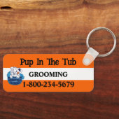 Professionele hondenverzorging sleutelhanger (Voorkant)