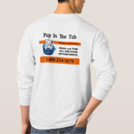 Professionele Hondenverzorgingsdienst T-shirt